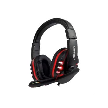 Imagem de Headset Fone Gamer Lef-1020 Fps Para Celulares Pc Ps4 Ps5 Fo