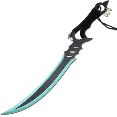 Imagem de Faca Espada Tática Ninja Kunai Colecionador Com Bainha SK68