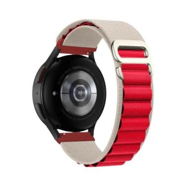 Imagem de Pulseira De Nylon De 22mm Compatível Com Zeblaze Vibe 7 pro Lite Strat