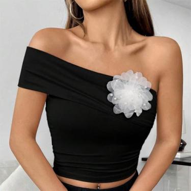 Imagem de Broche de flor de malha com contas de 13 cm para mulheres, contas redondas delicadas, camélia, peônia, broches, alfinetes de cabelo de lapela, acessórios elegantes para aniversário de casamento, joias