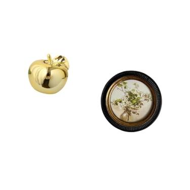 Imagem de Fenteer Escultura de Frutas, Ornamento de Estatueta de Cerâmica para Varandas, Restaurantes, Escritórios, Decoração Europeia Antiga, Resina em, para Pe