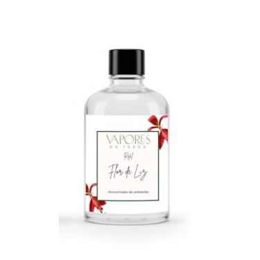 Imagem de Vapores da Terra Aromatizador de Ambientes Flor de Liz, Líquido, Refil, 500ml (500ml)