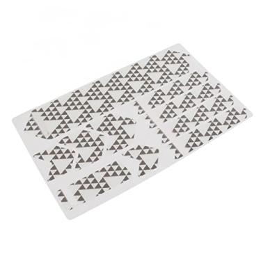 Imagem de Acouto Adesivos Protetores de Mountain Bike 3D Conjunto de Adesivos Protetores de Mountain Bike Decorativos Decalques de Fita para Quadro de Bicicleta (Modelo de moldura xadrez)