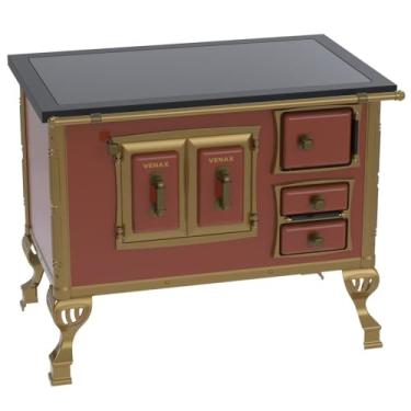 Imagem de Fogão a Lenha N 2 Colonial Premium Tabaco Saida Esquerda