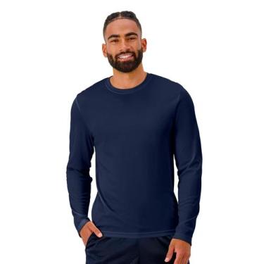 Imagem de Camiseta UV+50 Segunda Pele Manga Comprida Slim Fitness Proteção Solar