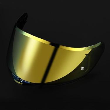 Imagem de Viseira de capacete de motocicleta FCKBLSL K1 K5 K3SV Full Face Gold