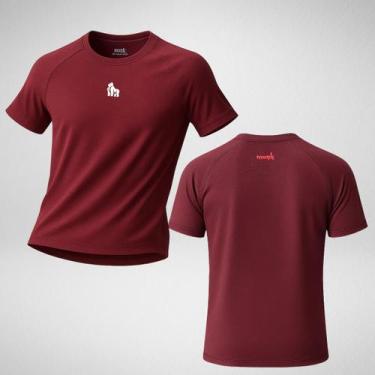 Imagem de Camiseta Masculina Para academia esportes treino Com Proteção UV 50 Te