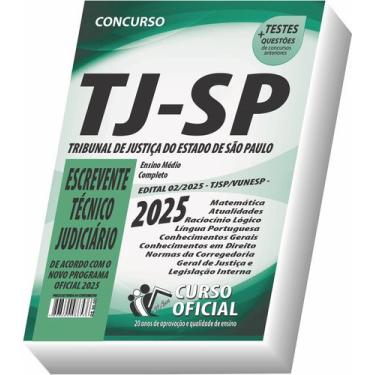 Imagem de Apostila TJ-SP - Escrevente Técnico Judiciário - CURSO OFICIAL
