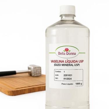 Imagem de Óleo Mineral Usp 1 Litro Farmaceutico Cosméticos - Bella Donna