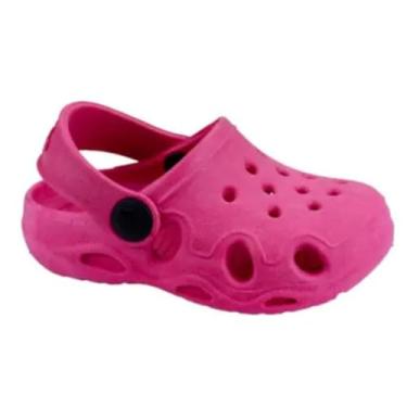 Imagem de Babuche Croc's Infantil Bebê Confortável, Sandália Leve, Menino Menina, Antiderrapante (Pink, BR, Criança de 1 a 3 anos, Numérico, 20)