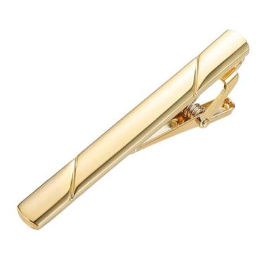 Imagem de Erioctry Grampos de gravata masculinos de aço inoxidável minimalistas, prendedor de gravata, prendedor de fixação, melhor presente para homens, festa de negócios, casamento, melhor presente e vida