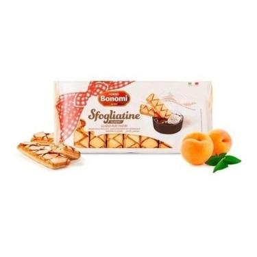 Imagem de Biscoito Folhado Sfogliatine Glassate Italiano 200g - Bonomi
