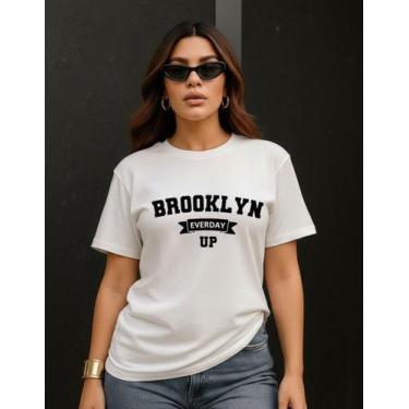 Imagem de Camiseta Blusinha Tshirt Feminina Nyc New York Exclusiva - streetwear 
