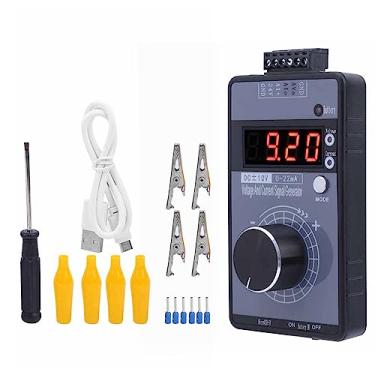 Imagem de Simulador Analógico de Gerador de Sinal Digital Com Ajuste de Corrente de Tensão para Testes Elétricos e Calibração