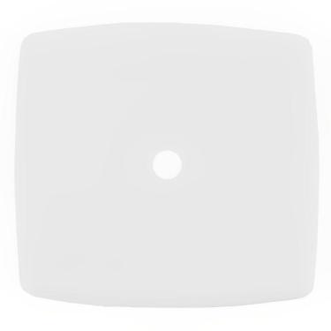 Imagem de Placa 4x4 Com Furo Com Suporte Branco - Dc-8100-47 - Dicompel