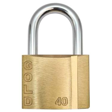 Imagem de Cadeado Latão 40mm - Gcc2n0005 - Gold Cadeado Latao 40mm - Gcc2n0005 - Gold