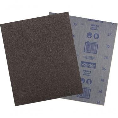 Imagem de Lixa Folha Ferro G240 225x275mm Vdk-46 Com 50 Peças Vonder