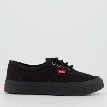 Imagem de Tênis Redley Originals Monocromo Juvenil All Black, 29