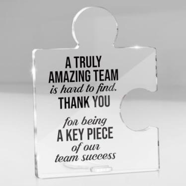 Imagem de Presentes de agradecimento da equipe para colegas de trabalho, colegas de equipe, melhores presentes de todos os tempos, presente de trabalho em equipe, um time realmente incrível é difícil de