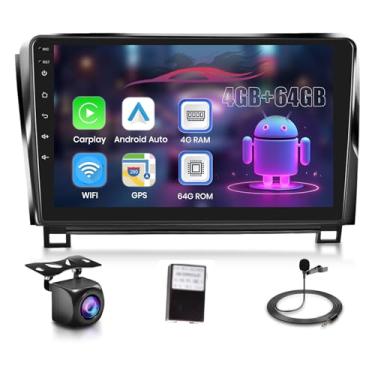 Imagem de [8 núcleos 4G + 64G] Android 13.0 estéreo para carro Toyota Sequoia (2008-2019)/Tundra (2007-2013) sem fio Carplay Android Auto, tela sensível ao toque de 10,1 polegadas com DSP/BT/WiFi/link espelhado
