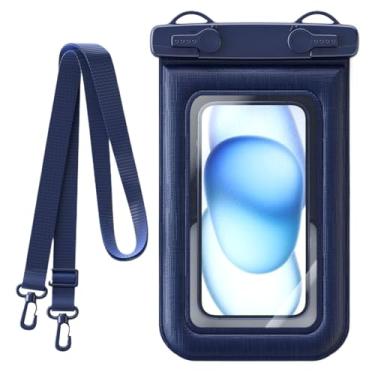 Imagem de Bolsa de telefone à prova d'água, bolsa de telefone com cordão | Capa protetora subaquática para tela sensível ao toque para navios e viagens