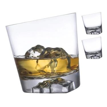 Imagem de NUDE Conjunto de 2 copos de uísque – Memento Mori 290 g copos de cristal sem chumbo para Whisky, Scotch e Bourbon – Base com motivo de caveira, feito à mão, conjunto de presente de luxo recomendado
