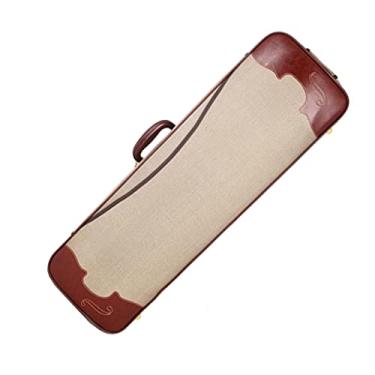 Imagem de Estojo Para Violino Retangular À Prova De Choque Tamanho 4/4 Mochila Com Higrômetro Tamanho Completo Estojo de Violino