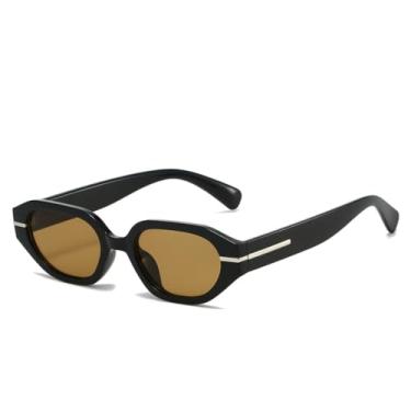 Imagem de HPIRME e Moda Óculos de Armação Pequena Irregular Fotografia de Rua Masculino e Feminino(2)