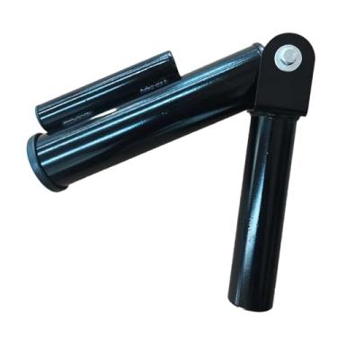 Imagem de Colaxi Suporte para barra com mangas, design de cano duplo, ideal para treinamento de força com barra.