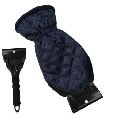 Imagem de Raspador de para , sem arranhões, pá, escova de neve, para- de de inverno - para caminhão, SUV, veículo, scooter, caminhonete, caminhonete, trailer, viagem, manhã, exterior, porta