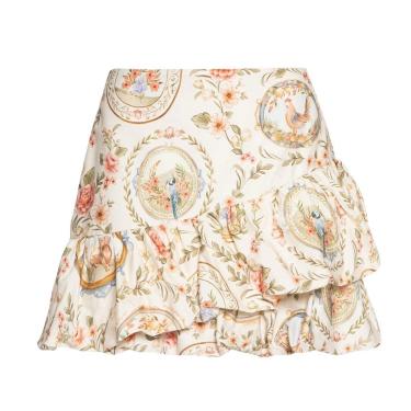 Imagem de Saia Balonê Farm Rio Relicário Floral-Feminino