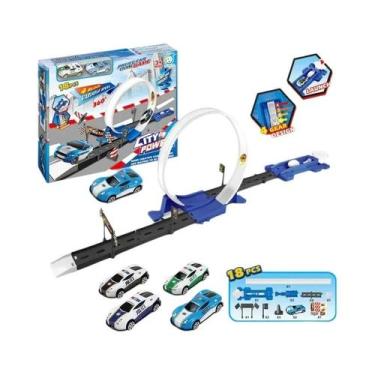 Imagem de Carro De Corrida De Competição Dupla Para Meninos, Modelo De Brinquedo