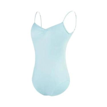 Imagem de Camisola De Ballet Feminina Com Alças Ajustáveis, Macacão Sem Mangas P