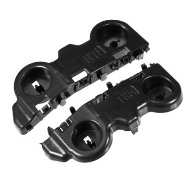 Imagem de A ABSOPRO Suporte de para-choque dianteiro nº 622255RF0A/622245RF0A Substituição do suporte do para-choque lateral do motorista e do passageiro para Nissan Kicks 2017 2018 2019 2020 plástico preto 1