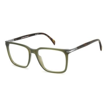 Imagem de Armação de Óculos David Beckham DB 1134 PHW - Verde Fosco 55