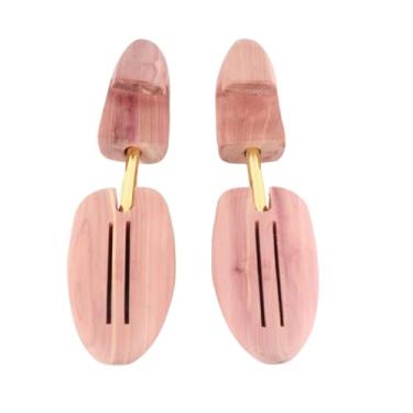 Imagem de Generic Maca de Cedro Ajustável Expansor de Sapatos para Sapatos de Couro, Botas e Tênis Com Suporte de Mola para Efeito Antirrugas Pacote de 2 para Todas As Estações (EUA 10,5-11,5)