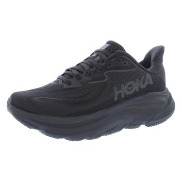 Imagem de HOKA Tênis feminino Clifton 10, Preto/preto, 8 Wide