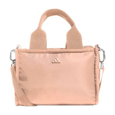 Imagem de adidas Perf Micro Mini Tote, Rosa Blush/Prata Metálico, Rosa blush/prata metálico, One Size, Perf Micro Mini Tote