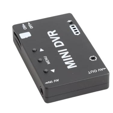 Imagem de Dpofirs Mini Módulo Compacto Fpv Dvr, Gravador de áudio e Vídeo Em Liga de Alumínio, Bateria de Longa Duração, para Amadores de Drones Rc, Preto