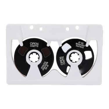Imagem de ASHATA Fita Cassete Em Branco de Carretel a Carretel, Fita de Gravação de Viés Normal de Metal Dupla Face de 50 Minutos Com Revestimento ABS para Gravação de Música