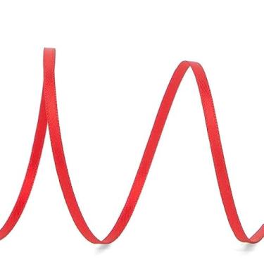 Imagem de 1 rolo, 3 mm/0,11 polegadas DIY fita de cetim acabamento em tecido acessório de roupas artesanais artesanais decoração de casamento casamento embrulho de presente fitas coloridas para amarrar cabelo