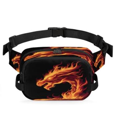 Imagem de Pochete colorida de libélula de vidro para mulheres e homens com alça ajustável, bolsa transversal, bolsa de peito, bolsa tiracolo, Cor 24