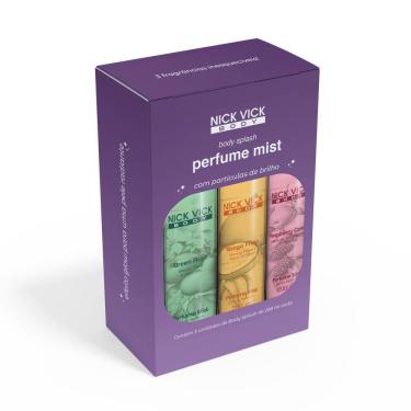 Imagem de Kit Perfume Mist Body Splash Nick Vick Body