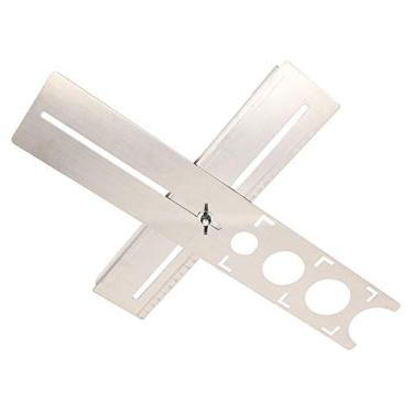 Imagem de Generic Localizador de Perfuração de Telha de Aço Inoxidável Resistente Com Múltiplas Posições de Furo, Ferramenta de Perfuração de Telha Eficiente para Manutenção Mecânica, à Prova de Ferrugem