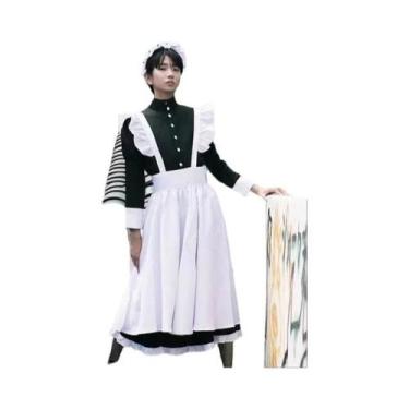 Imagem de Fantasia De Cosplay De Empregada Masculina Lolita, Uniforme Escolar Fo
