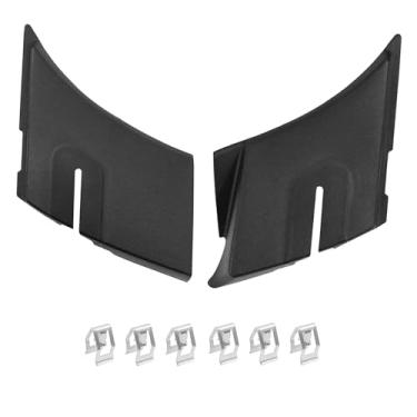 Imagem de MINETPS 2 peças 25820729 25820730 tampa do limpador de para-brisa, painel de grade de entrada de ar adequado para Chevy Chevrolet Avalanche Suburban Tahoe 2007-2014 para GMC Yukon XL para Cadillac