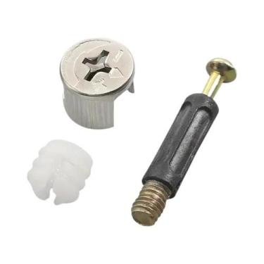 Imagem de 50 Peças Conectores Para Móveis Travas De Came Fixadores Porcas De Tra