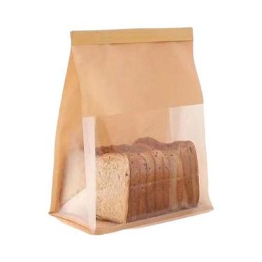 Imagem de Saco De Pão Transparente Autoadesivo 5-50 Peças, Embalagem Para Assar 