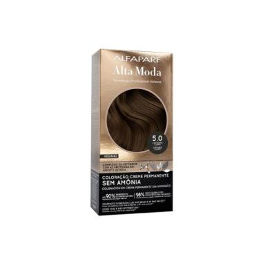 Imagem de Alta Moda Tintura Color Sem Amônia 5.0 Castanho Claro - SL VERAO