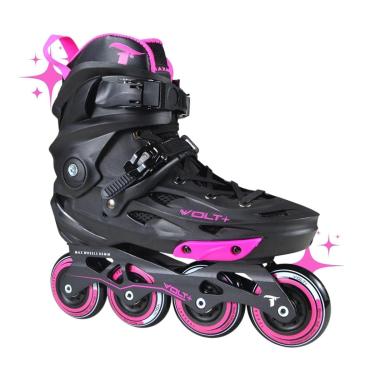 Imagem de Patins Inline Freestyle Traxart Volt 2.0 Hardboot Alumínio Rodas 80mm-Unissex
